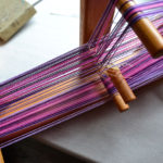 Inkle loom weaving
