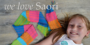 We love Saori weaving