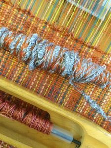 Yarn made on the spindle