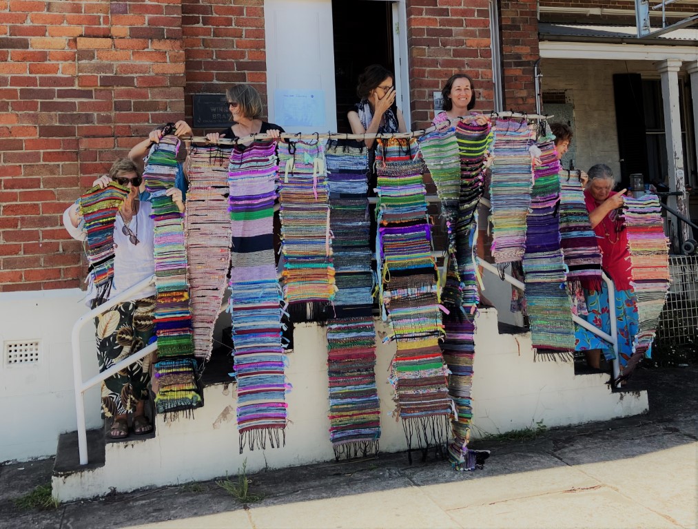 Community Weaving – The Picnic Rug
