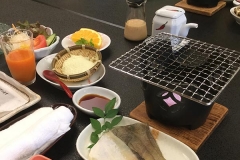 The most fantastic breakfast even in a Ryokan